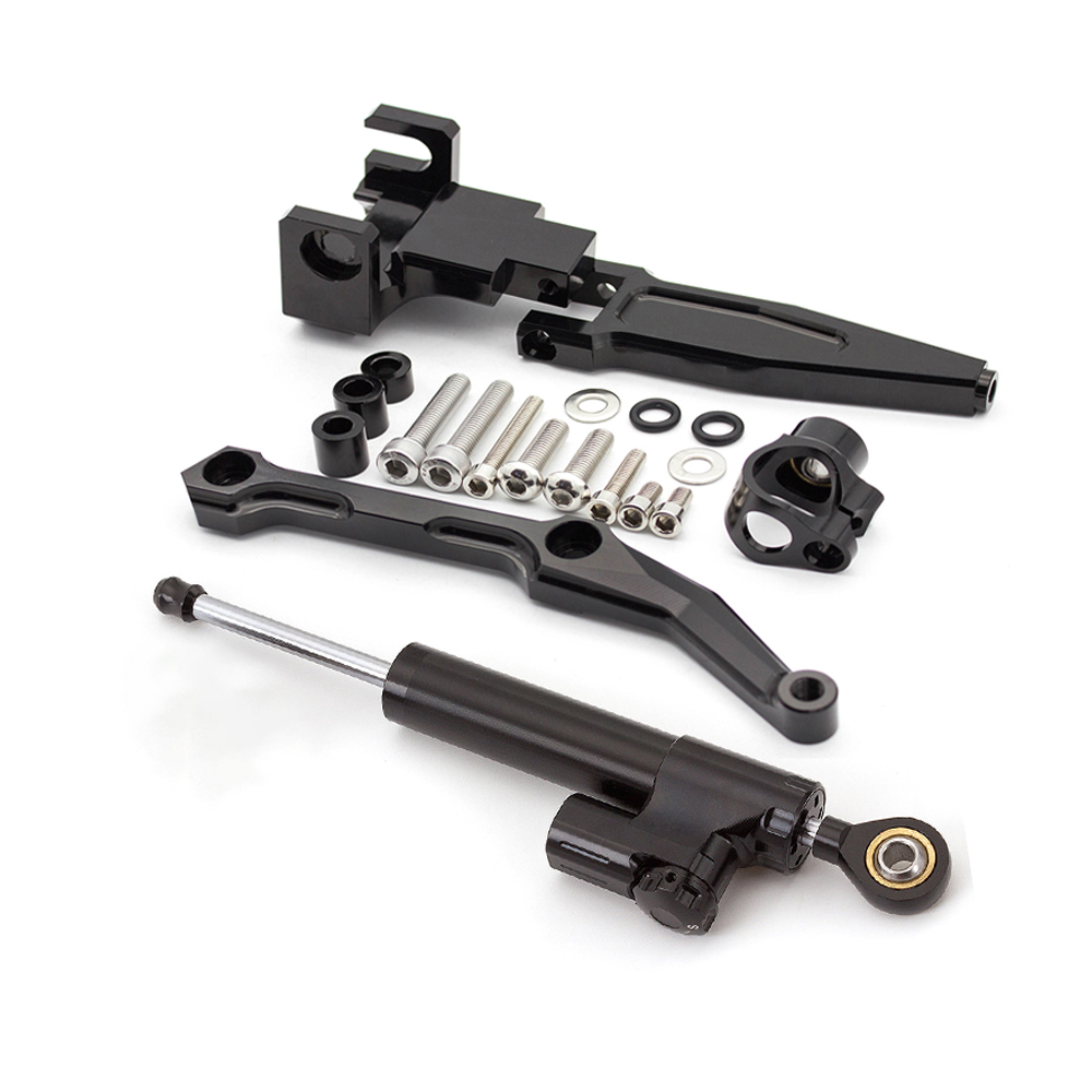 For Yamaha MT09 Tracer /FJ09 T - огляд і ціна Steering Damper Stabilizer Kit Cnc