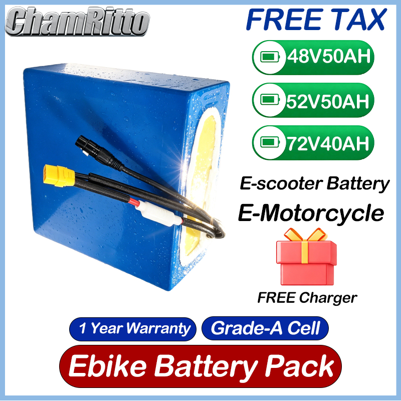 Electric Bicycle 48V 30ah Lith - огляд і ціна 60V 30Ah 21700 Battery Pack
