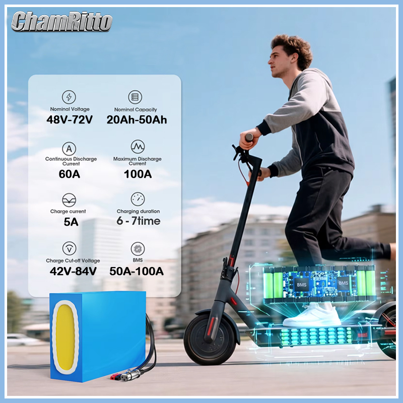 Electric Bicycle 48V 30ah Lith - огляд і ціна 60V 30Ah 21700 Battery Pack