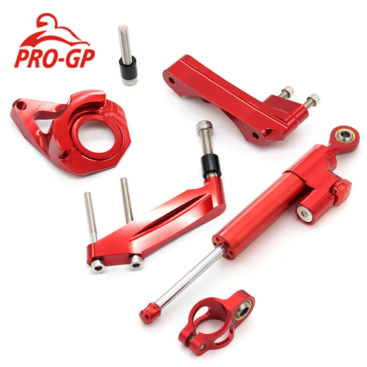 For Suzuki GSXR600 750 K4 2001 - огляд і ціна Steering Damper Stabilizer Kit Cnc