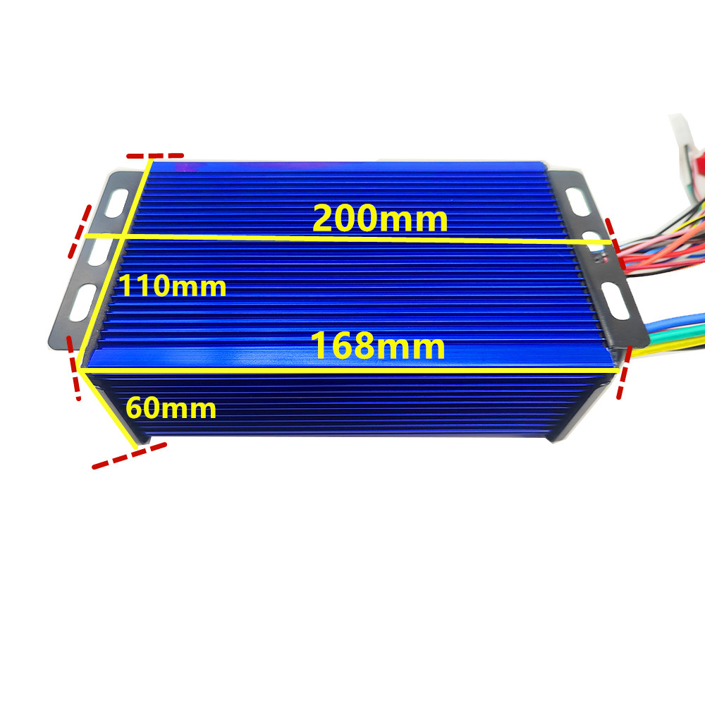 36V 48V 60V 72V 2000W Brushles - огляд і ціна 72V 45A Dual Controller