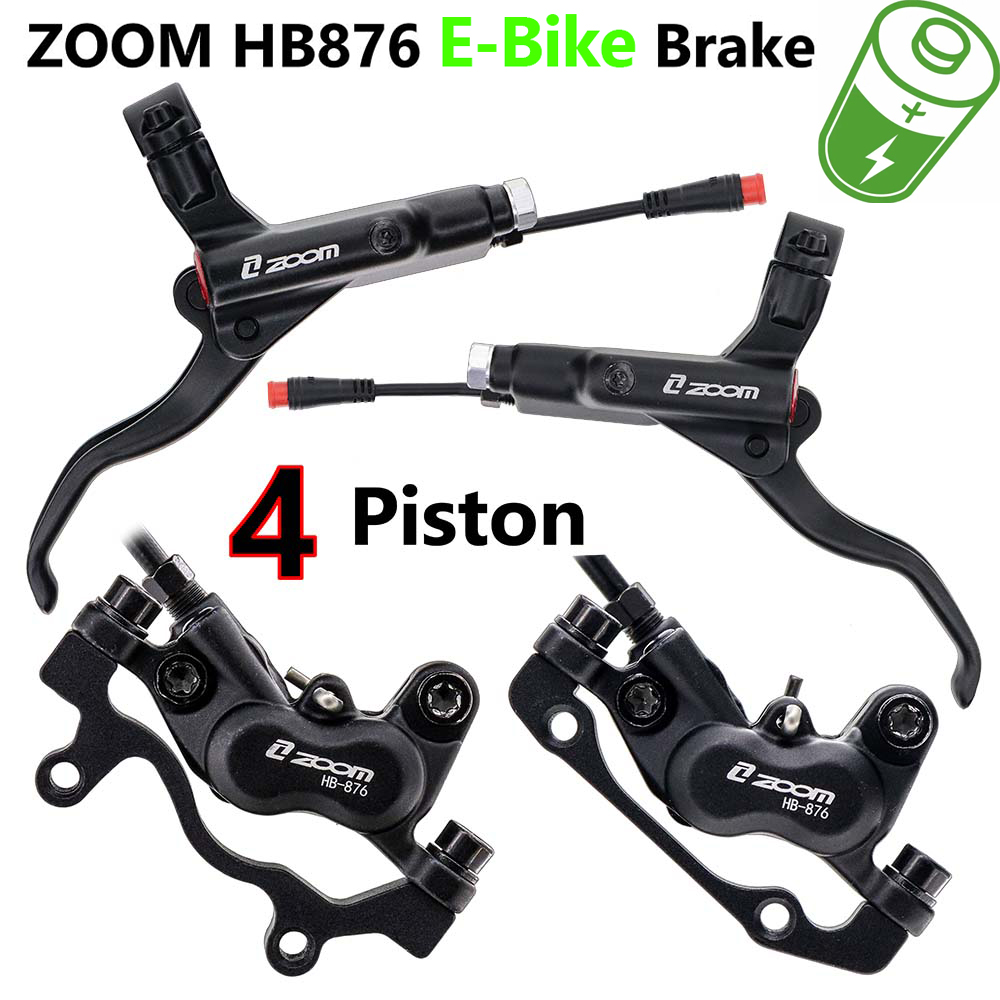 ZOOM HB-876E E-Bike 4-Piston H - огляд і ціна Zoom Hydraulic Brake 4 Piston E-Scooter