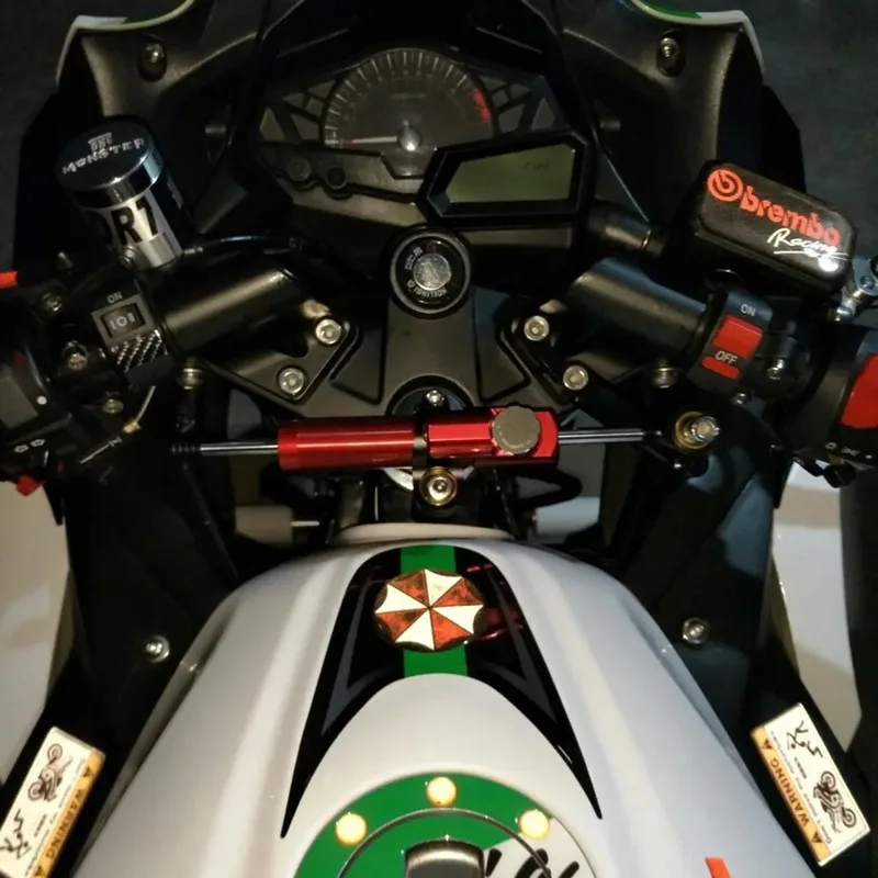 For Honda CB900F Hornet CB919  - огляд і ціна Steering Damper Stabilizer Kit Cnc