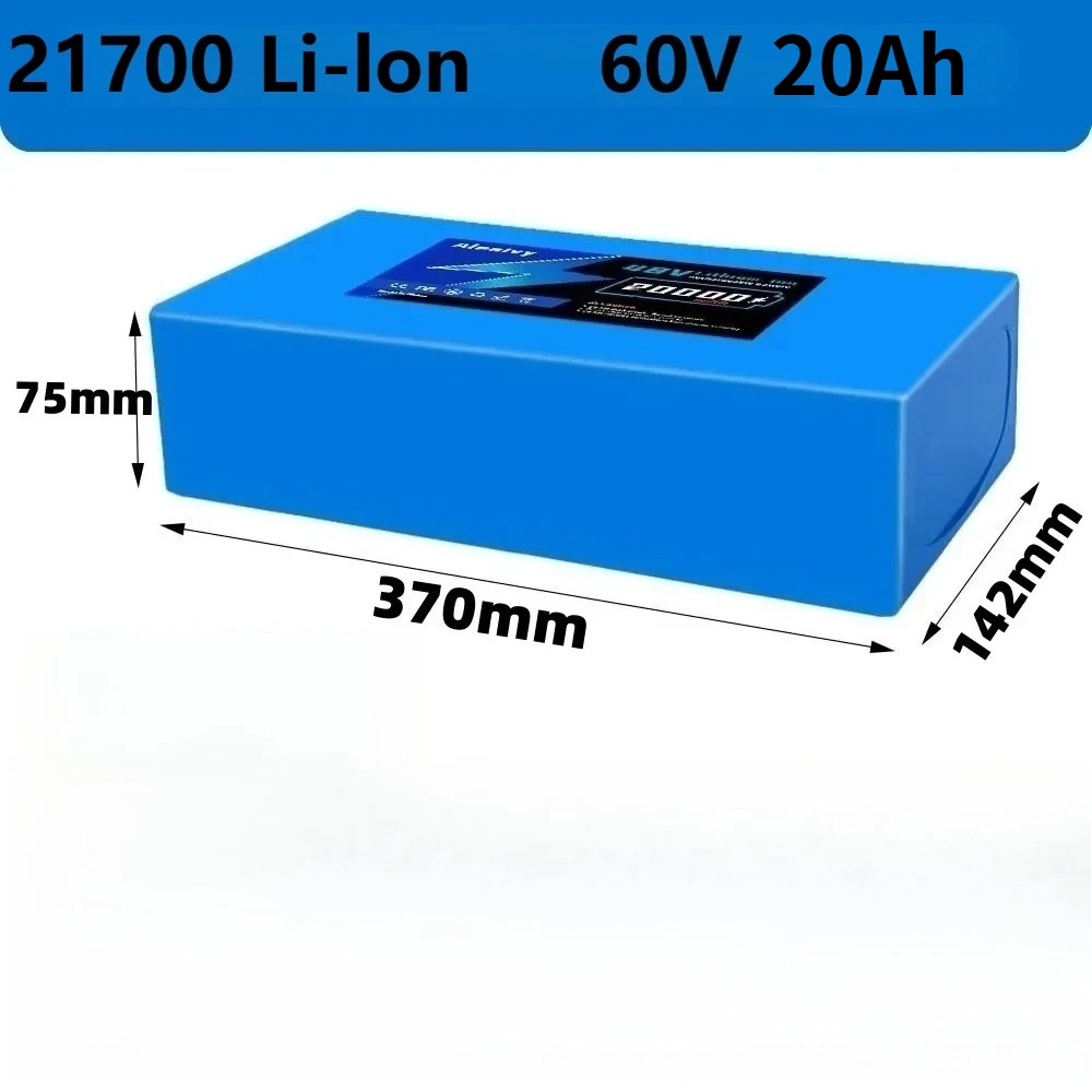 16S6P Aleaivy 60V 20Ah Lithium - огляд і ціна 60V 30Ah 21700 Battery Pack