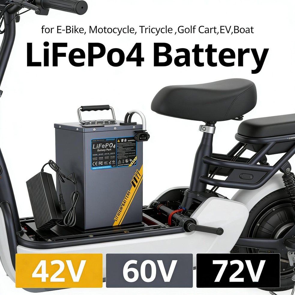 Long Life 48V 60V 72V LifePO4  - огляд і ціна 72V 30Ah Lifepo4 Battery Pack