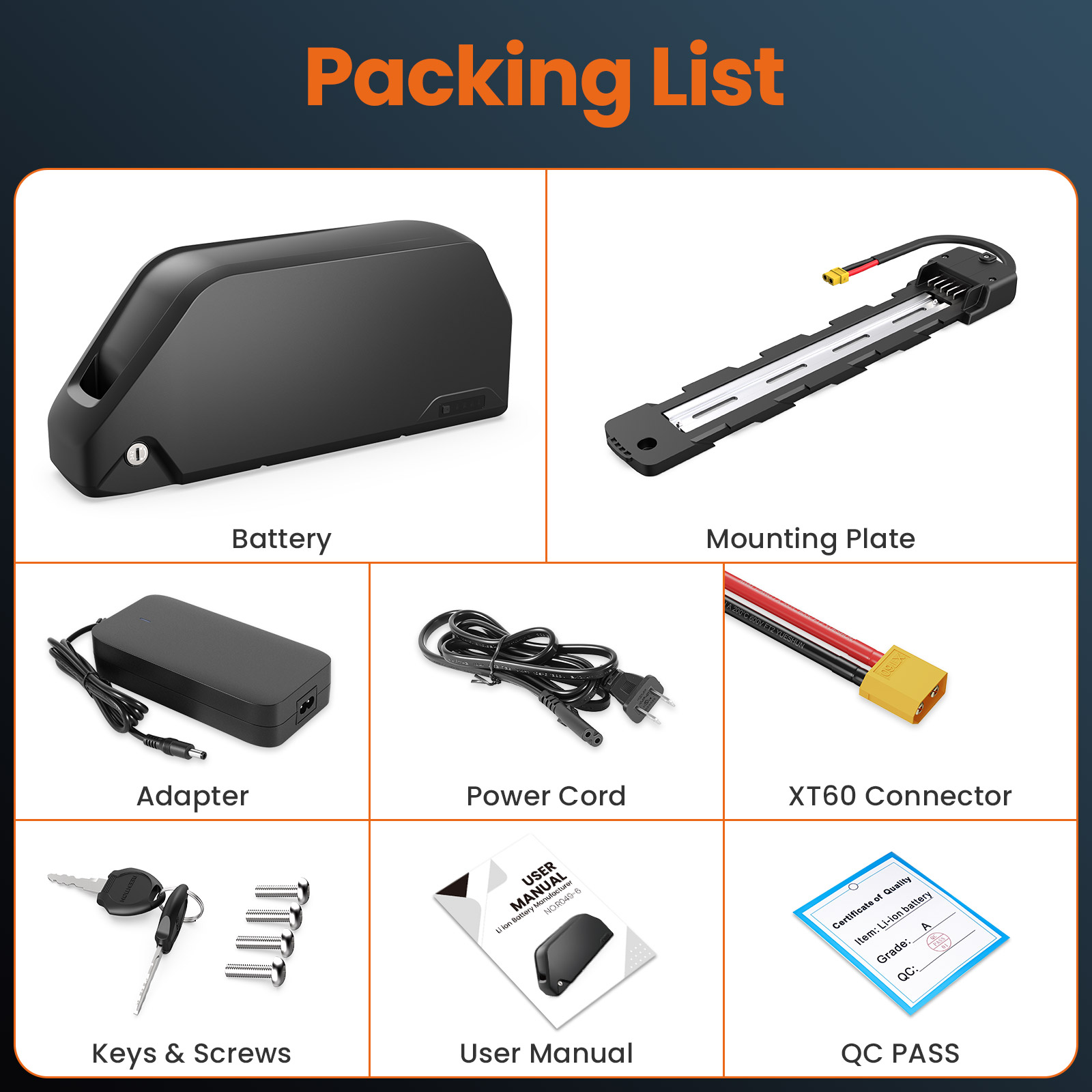 Polly Ebike Battery 48V 25AH 6 - огляд і ціна 60V 30Ah 21700 Battery Pack