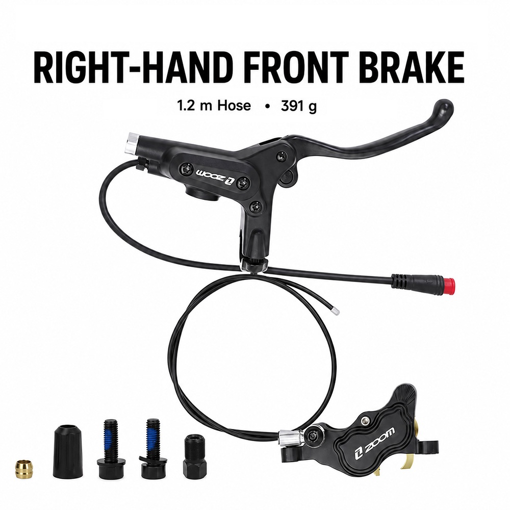 ZOOM HB-890E 4-Piston Hydrauli - огляд і ціна Zoom Hydraulic Brake 4 Piston E-Scooter