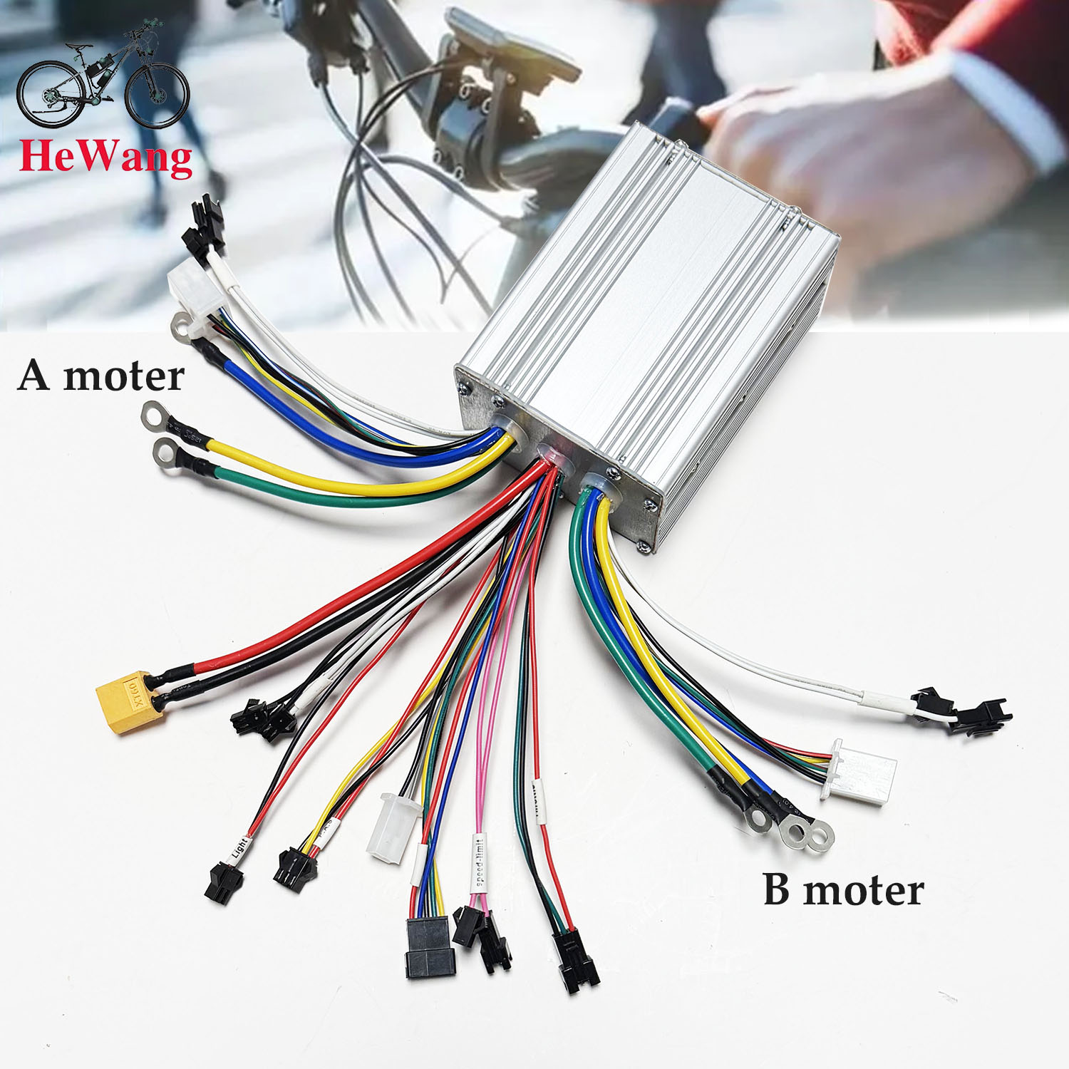 BLDC Controller 36V 48V 52V 60 - огляд і ціна 72V 45A Dual Controller