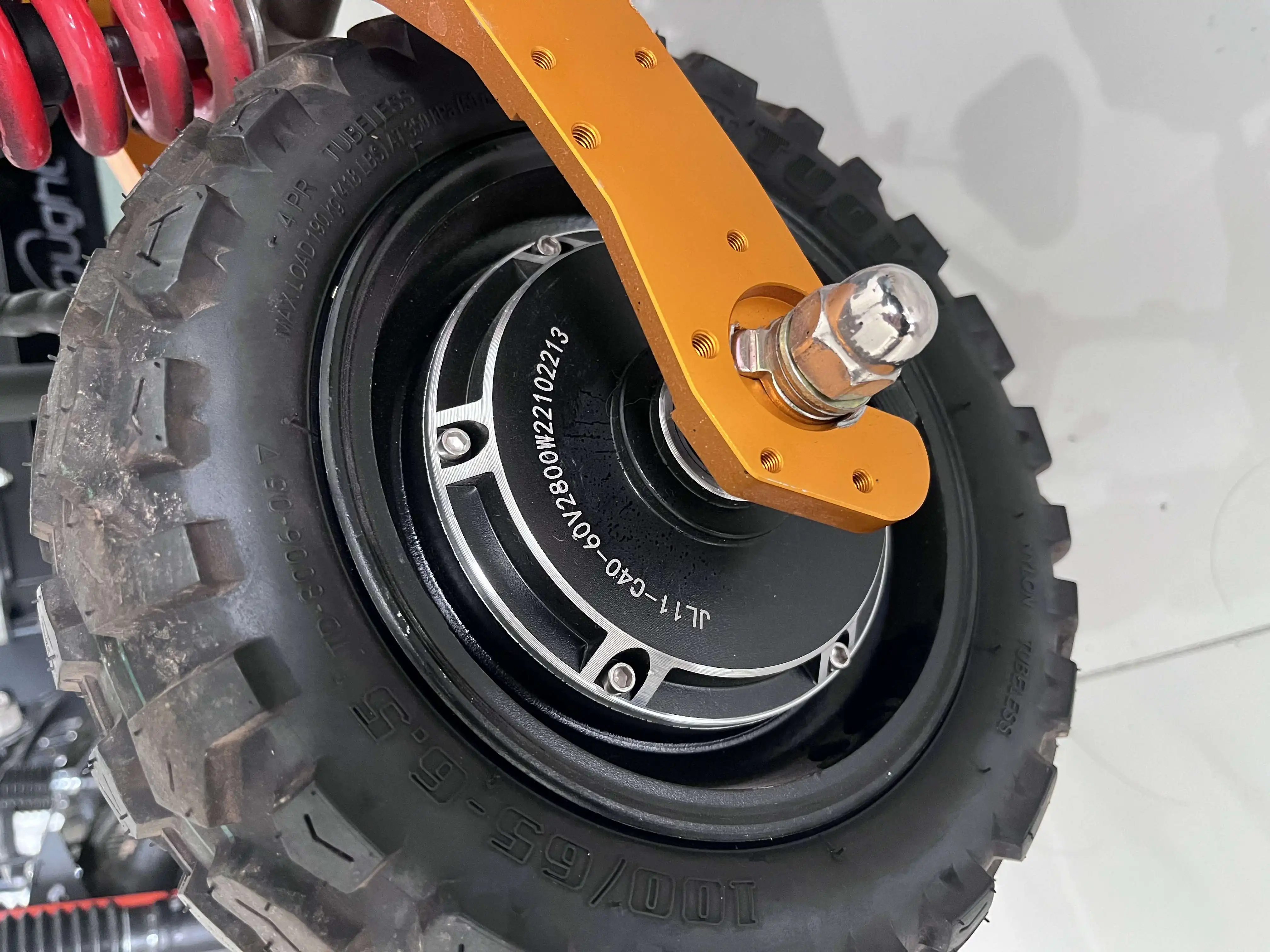 JL 60V 2800W 3000W 3500W 4000W - огляд і ціна 11 Inch 72V 3500W Motor Wheel