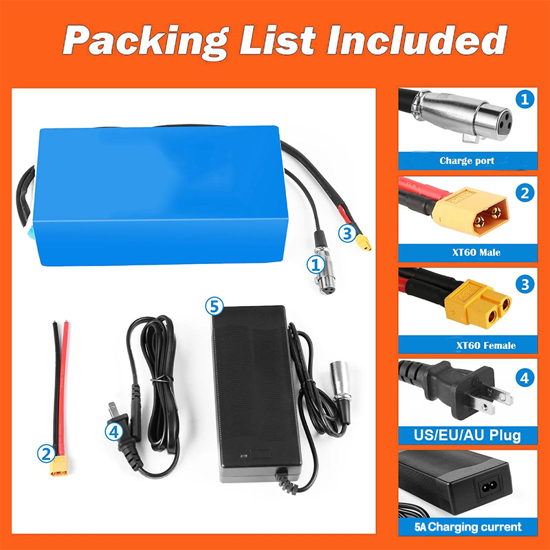 48V 20ah 30ah 40ah 50ah 21700  - огляд і ціна 60V 30Ah 21700 Battery Pack