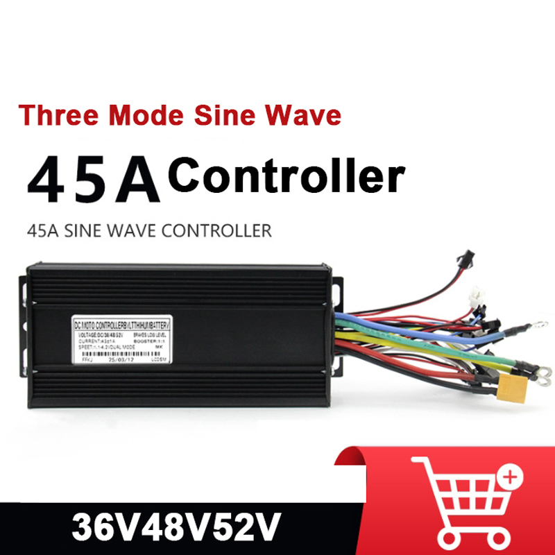 15-Tube Three Mode 45A SineWav - огляд і ціна 72V 45A Dual Controller