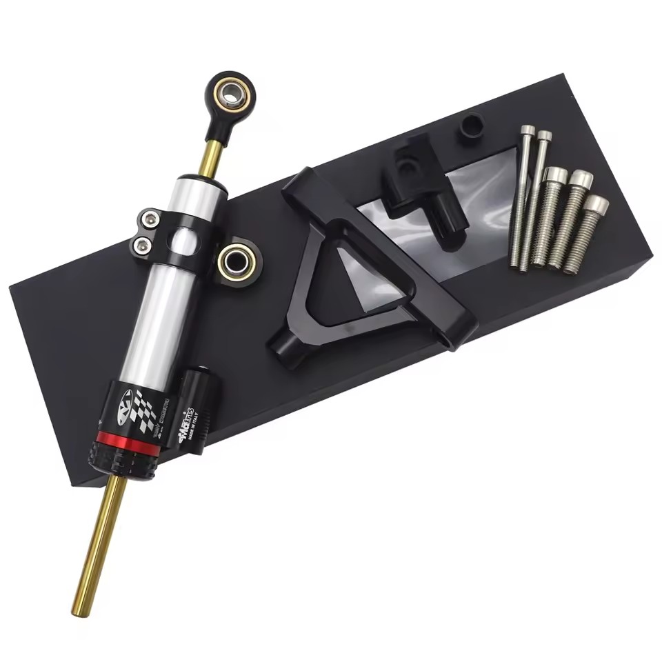 For Kawasaki ZX10R 04-05 Racin - огляд і ціна Steering Damper Stabilizer Kit Cnc
