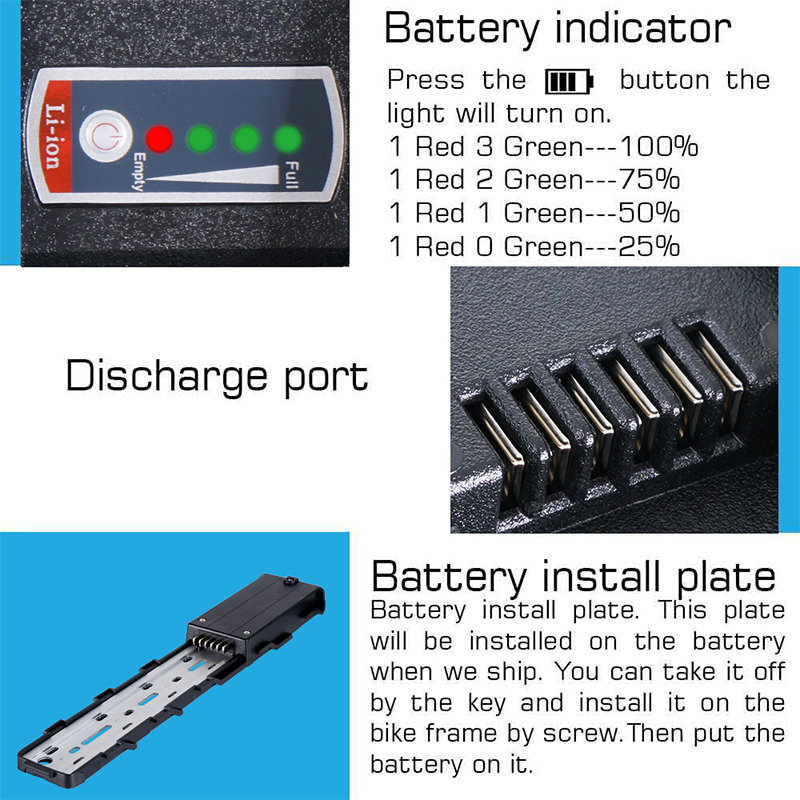 48V 30AH Electric Bike Battery - огляд і ціна 60V 30Ah 21700 Battery Pack